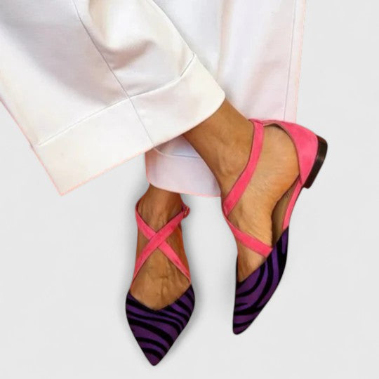 KHREYSA | BALLERINES ÉLÉGANTES À BRIDES