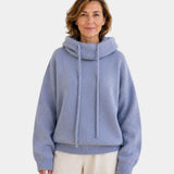 MARIE | PULL COSY COL MONTANT À CAPUCHE