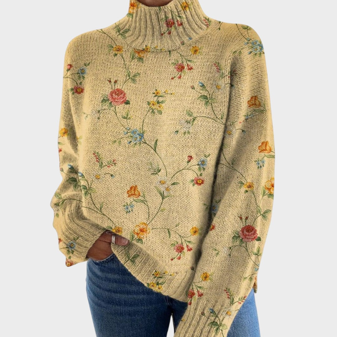 ANDREIA | PULL TRICOTÉ ARTISTIQUE