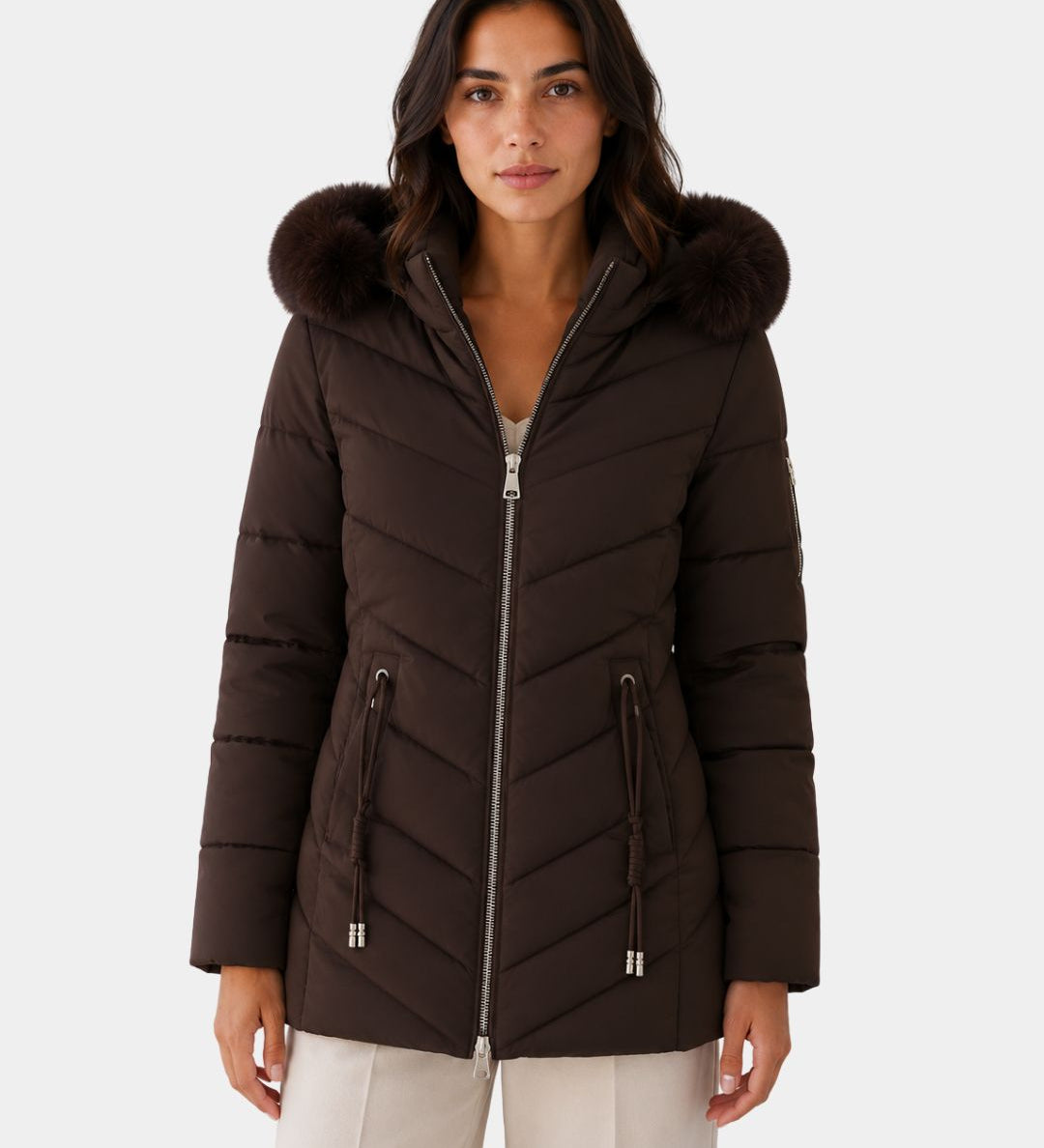 ANÉLINE | MANTEAU DOUDOUNE MATELASSÉ ÉLÉGANT