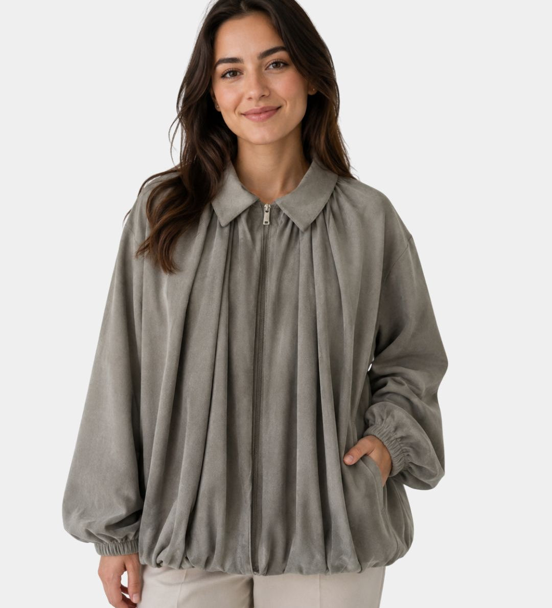 AGNÈSINE | BOMBER VINTAGE AMPLE