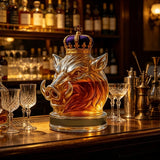 DÉCANTEUR WHISKEY — TÊTE DE SANGLIER