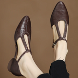 GINEVRA | CHAUSSURES CLASSIQUES EN CUIR TRESSÉ