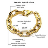 Manhattan Link Bracelet