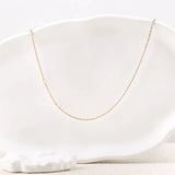COLLIER LETTRES MINIMALISTE