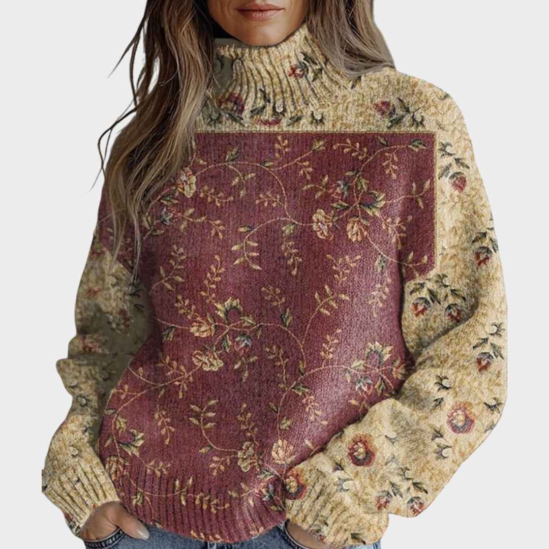 GRAÇA | PULL TRICOTÉ ARTISTIQUE
