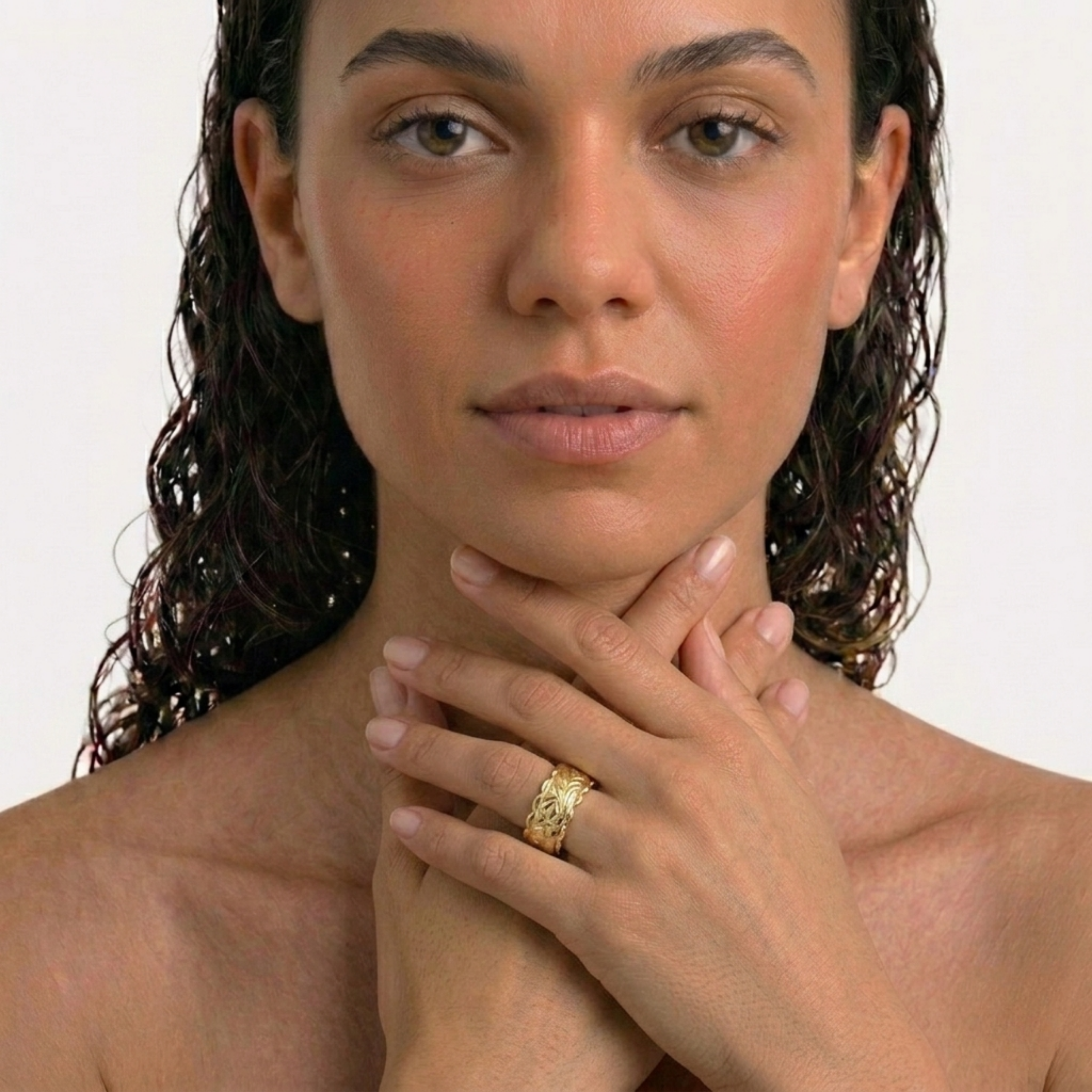 Flora Flower Ring | Gold