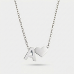 Evie Necklace | White Gold