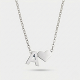 Evie Necklace | White Gold