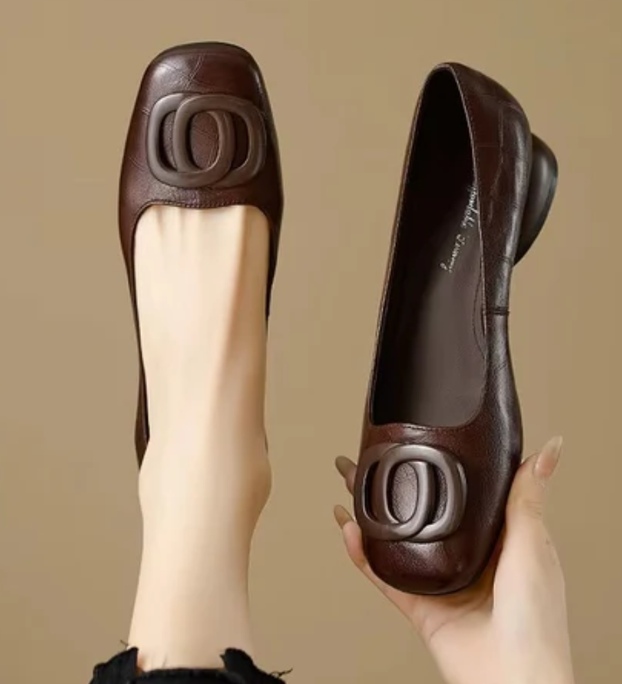 OPIUM | BALLERINES EN CUIR