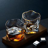 Hoshi Gold Japanese Crystal Whisky Glass