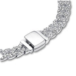 Pave Cuban Bracelet | Gold