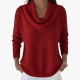 EUDOXIE | PULL COL AVEC TEXTURE DOUCE