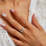 BAGUE INITIALE ANIMAL PERSONNALISÉE