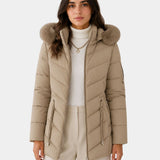 ANÉLINE | MANTEAU DOUDOUNE MATELASSÉ ÉLÉGANT