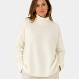 IRENA | PULL COL ROULÉ DOUX