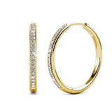 SOREL PAVÉ BOUCLES D'OREILLES - OR