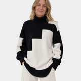 ALESIA | PULL COL ROULÉ