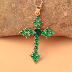 Veridienne Croixheart Necklace | Gold