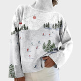 FRANCISCA | PULL TRICOTÉ ARTISTIQUE