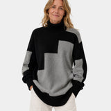 ALESIA | PULL COL ROULÉ