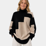 ALESIA | PULL COL ROULÉ