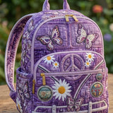 Hippie Van Quilted Backpack