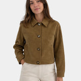 FLORÉANNE | VESTE CASUAL COL FRANÇAIS MANCHES LONGUES