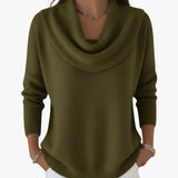EUDOXIE | PULL COL AVEC TEXTURE DOUCE
