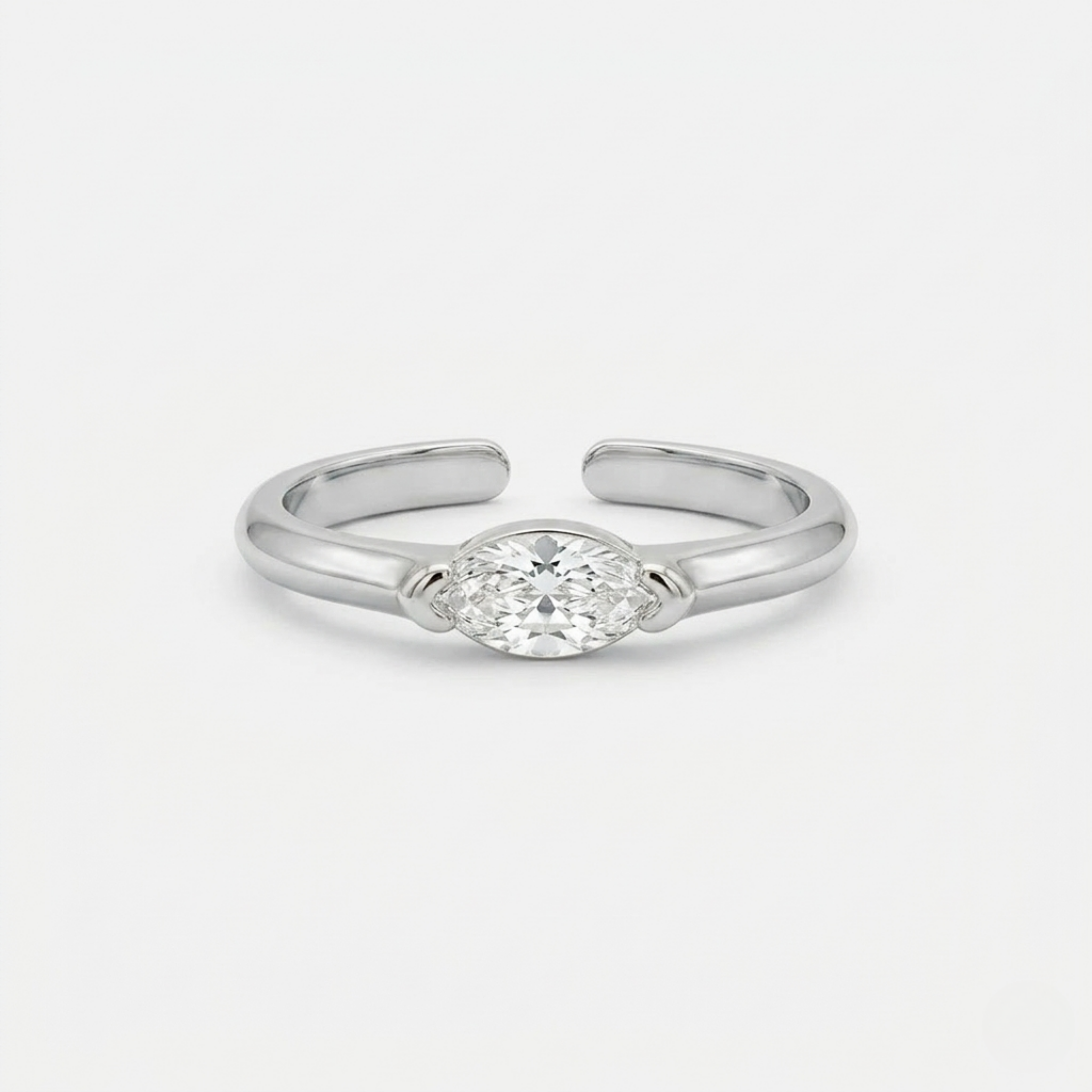 Aya Sterling Ring | Gold