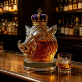 DÉCANTEUR WHISKEY — TÊTE DE SANGLIER