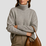 SIXTINE | PULL COL ROULÉ DOUX