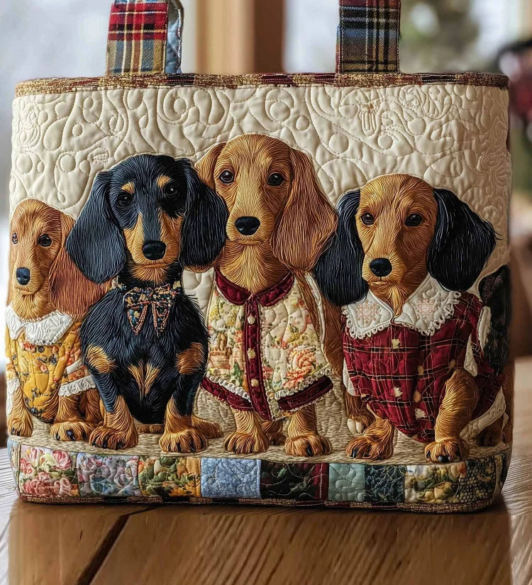 Wiener Family Quilted Tote Bag