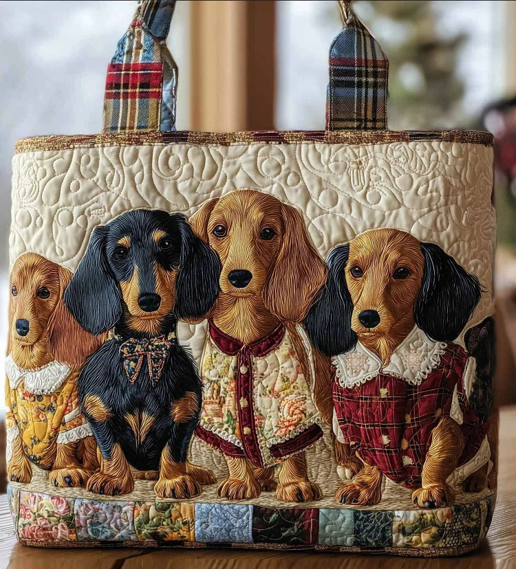 Wiener Family Quilted Tote Bag