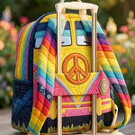 Hippie Van Quilted Backpack