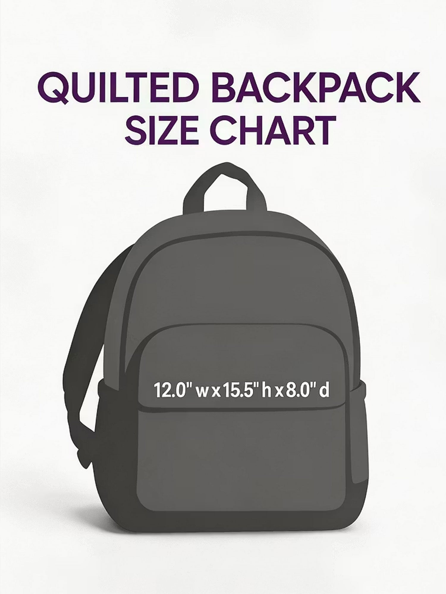 Sunset Book Van Quilted Backpack
