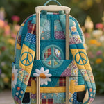Hippie Van Quilted Backpack
