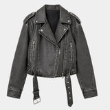 AMBRÉSIA | VESTE SIMILI CUIR EFFET VIEILLI
