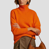 SIXTINE | PULL COL ROULÉ DOUX