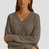 ÉLIANE | PULL CACHEMIRE ÉMERAUDE