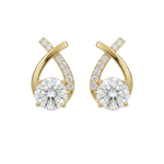 BOUCLES D'OREILLES | OR BLANC