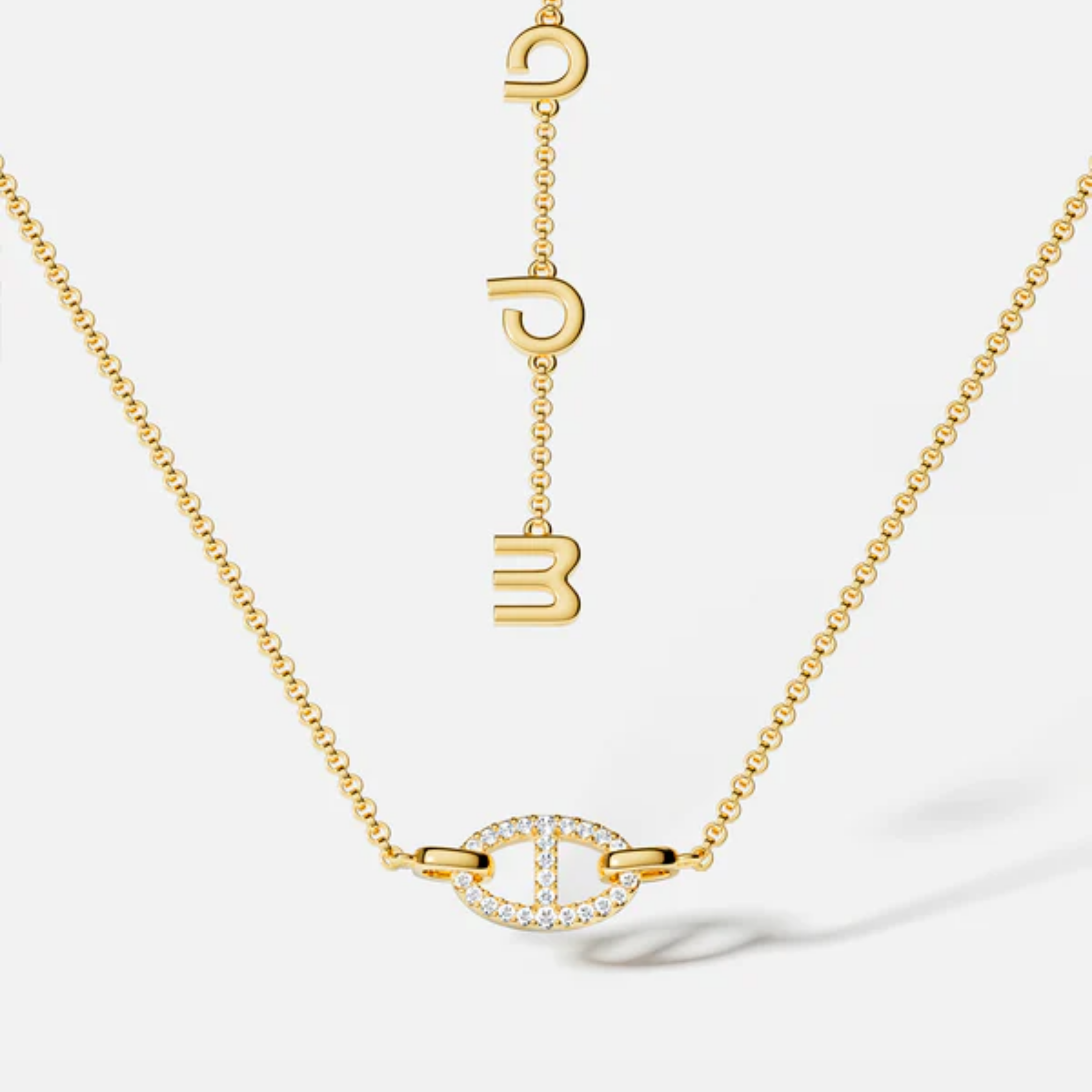 Isla Marina Necklace | Gold