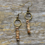 Natural Jasper Stone Earrings