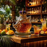 DÉCANTEUR WHISKEY — TÊTE DE SANGLIER
