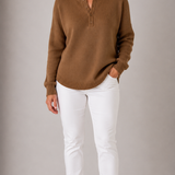 MONICA | PULL TRICOTÉ CLASSIQUE BOUTONNÉ