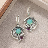 Elegant Bohemian Resin Stone Earrings
