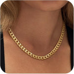 Chunky Cuban Link Necklace - Gold