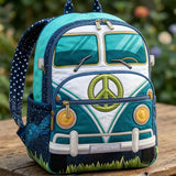 Hippie Van Quilted Backpack