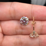 BOUCLES D'OREILLES | OR BLANC