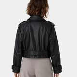 AIGLINE | TRENCH COURT SIMILI CUIR